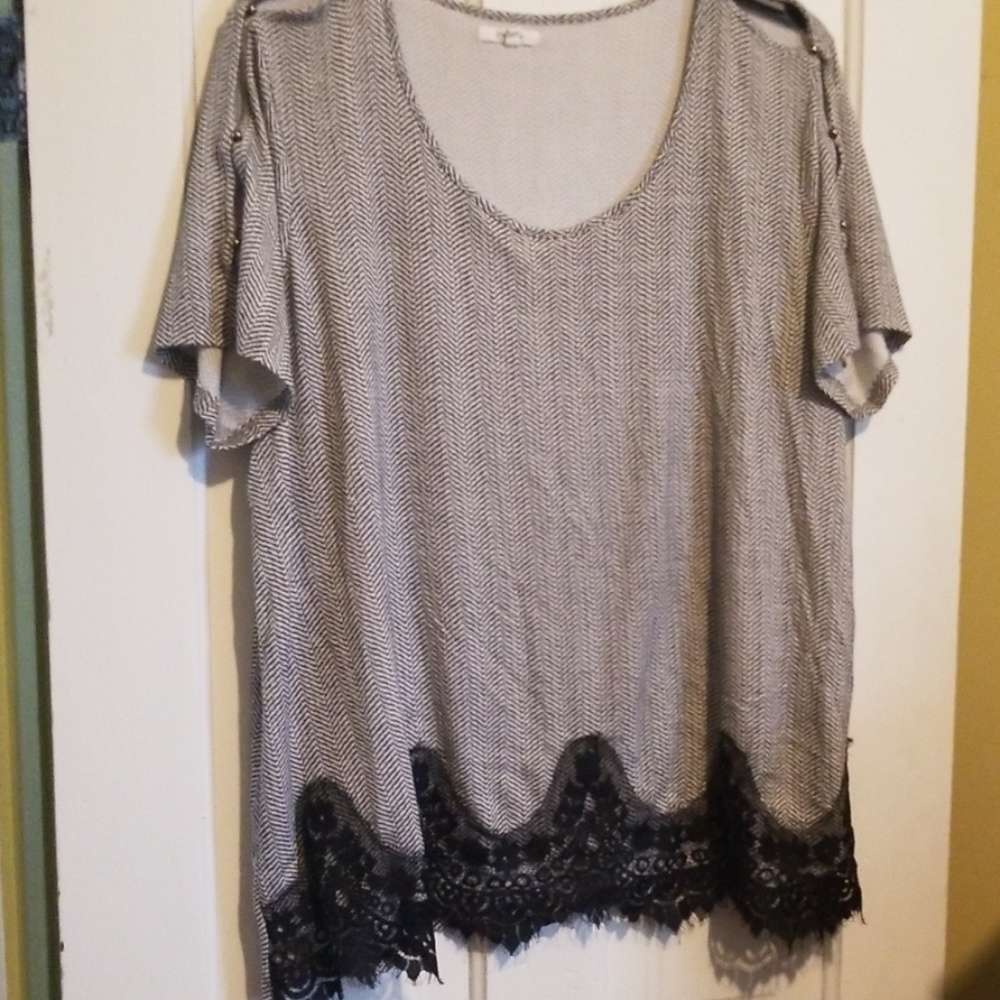 Herringbone Blouse